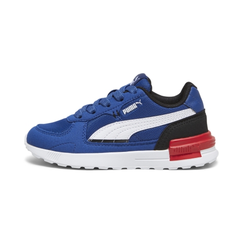 PUMA Graviton AC Kinder Sneaker, Schuhe, Clyde Royal/Weiß/Schwarz, 31