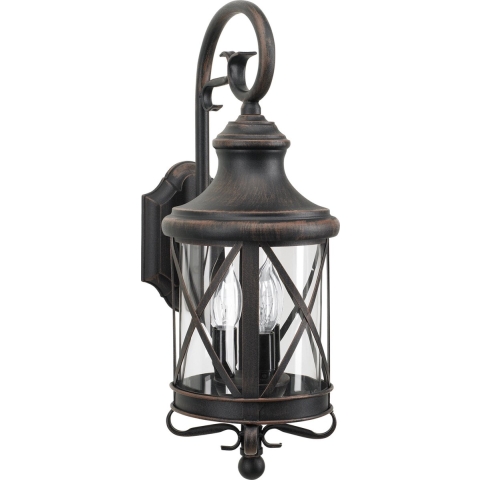 Außenleuchte Romantik rostfarben