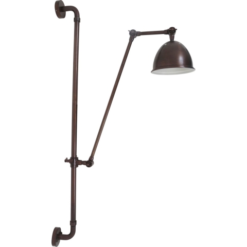 Wandleuchte Reno Messing