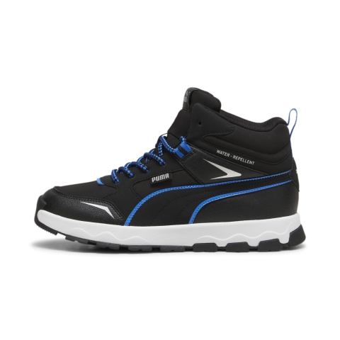 PUMA Evolve Trail Sneakers Teenager, Schuhe, Schwarz/Hyperlink Blau, 37.5