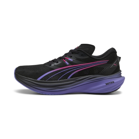 PUMA Deviate NITRO™ DIGITOKYO Laufschuhe Herren, Sport, Schwarz/Dark Amethyst, 45