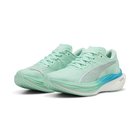 PUMA Deviate NITRO™ 3 Laufschuhe Damen, Mint Melt/Speed Blau, 40.5