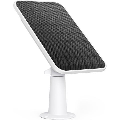 Eufy Solarpanel T8700021 in weiß | Solarpanel | für Eufy eufyCam 2 | 2.6 Watt | Einfache Installation | Kontinuierliches Aufladen | IP65 Wetterfest