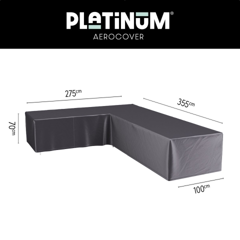 Sitzgarnitur Abdeckung Eckgarnitur links 355x275x100xH70 cm