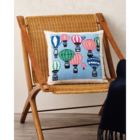 Permin Stickereiset Luftballons 40x40cm