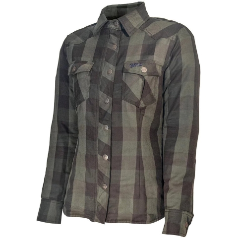 GMS Jaguar Lady, Women's motorcycle hoodie, Green Black