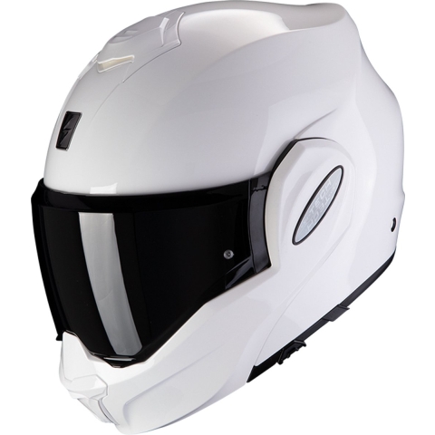 SCORPION EXO-Tech Evo Solid, Modular helmet, White