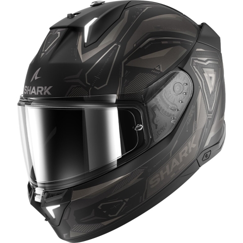 SHARK Skwal i3 Linik, Full-face helmet, Matt Black-Anthracite-Anthracite KAA