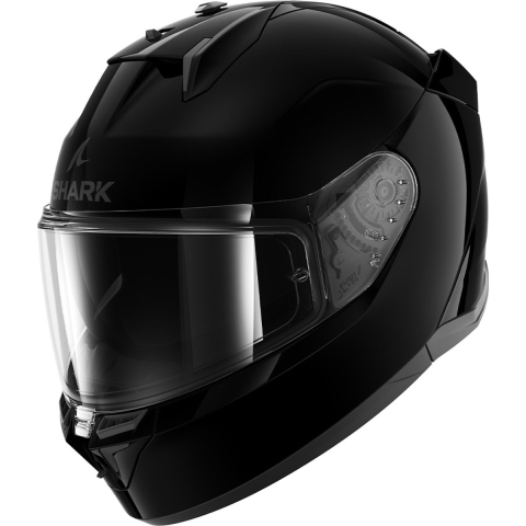 SHARK D-Skwal 3 Blank, Full-face helmet, Black BLK