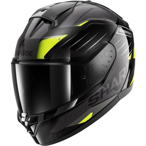 SHARK Ridill 2 Bersek, Full-face helmet, Black-Green-Anthracite KGA