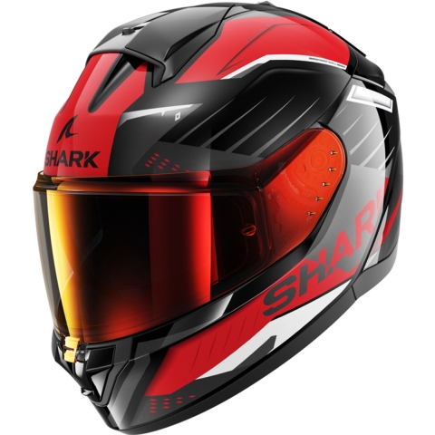 SHARK Ridill 2 Bersek, Full-face helmet, Black-Red-Anthracite KRA