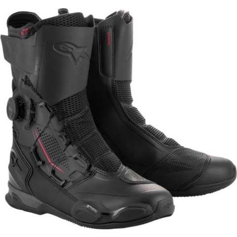 ALPINESTARS SP-X Boa, Motorcycle sports boots, Black-Black