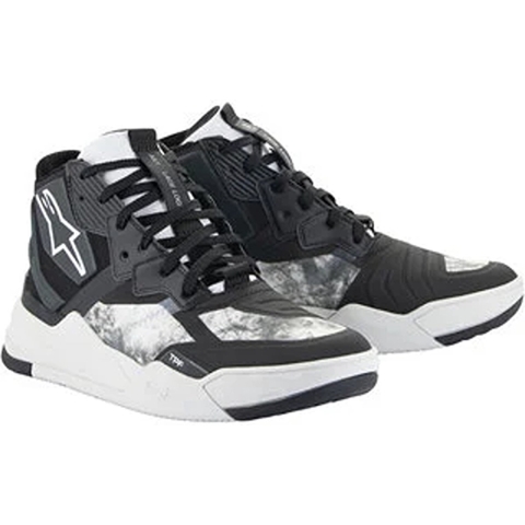 ALPINESTARS Speedflight Shoes, Motorcycle, Black-Grey-White
