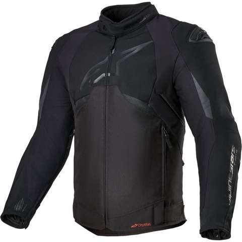 ALPINESTARS T-GP R V3 Drystar Jacket, Men's textile motorcycle, Black-Black
