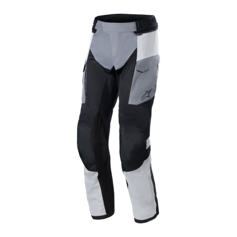 ALPINESTARS Andes Air Drystar Pants, Men's summer motorcycle, Ice Grey-Dark Grey-Black