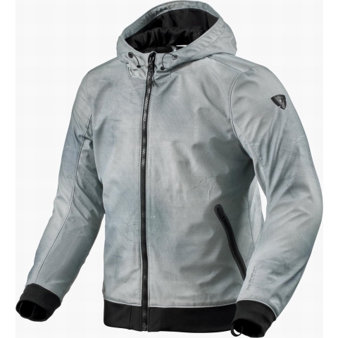 REV'IT! Saros WB, Men's motorcycle hoodie, Grey Dark grey
