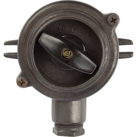 Jahre 30 Vintage Schalter | Schwarzbronze