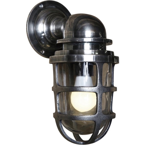 Wandleuchte Brooklyn Silber