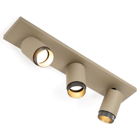 Scott 3 Deckenstrahler Champagne