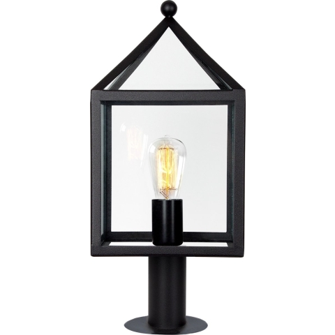 Bloemendaal Sockelleuchte Schwarz mit LED