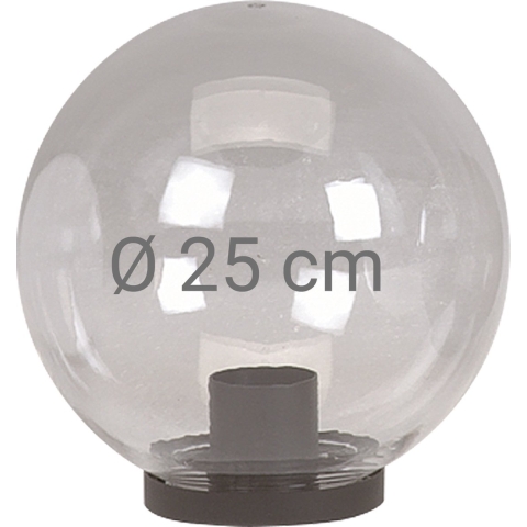 Gartenkugel Transparent Ø25cm
