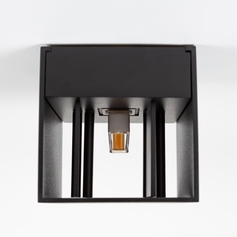 Wandleuchte Shift up- en downlighter Wandspot schwarz inkl. LED