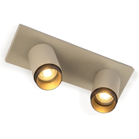 Scott 2 Deckenstrahler Champagne