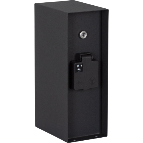 Charge Sensor Steckdose für Außen Schwarz