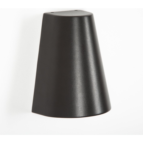 Cone Wandleuchte Anthrazit mit Lichtsensor LED