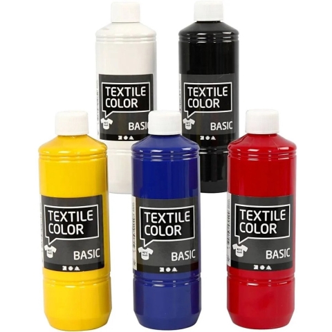 Textile Color, Farbenmix, 5x500 ml