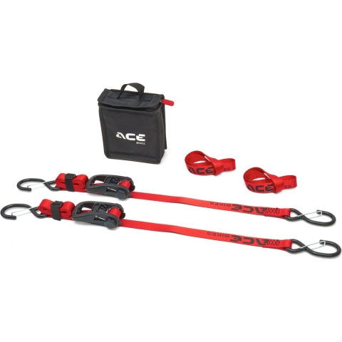 ACEBIKES Ratchet Pro 2-Pack, Tensioning straps for motorcycles, 2023