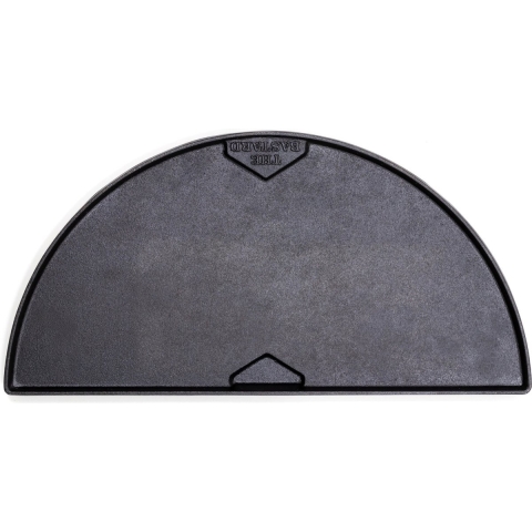 Gusseisen Halbmond Griddle Groß BBQ