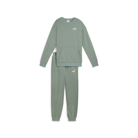 PUMA Relaxed Trainingsanzug Damen, Kleidung, Grün Moon, L