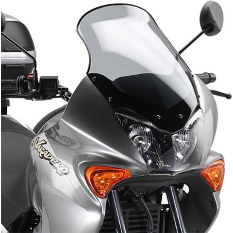 GIVI Windshield, for motorcycles and scooters, D215S Tall smoked