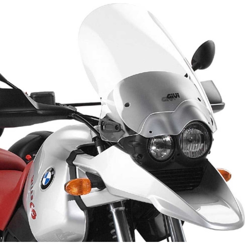 GIVI Windshield, for motorcycles and scooters, D233S Tall transparent