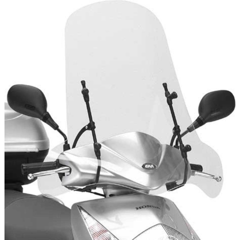 GIVI Windshield, for motorcycles and scooters, 102A w/o mounting kit