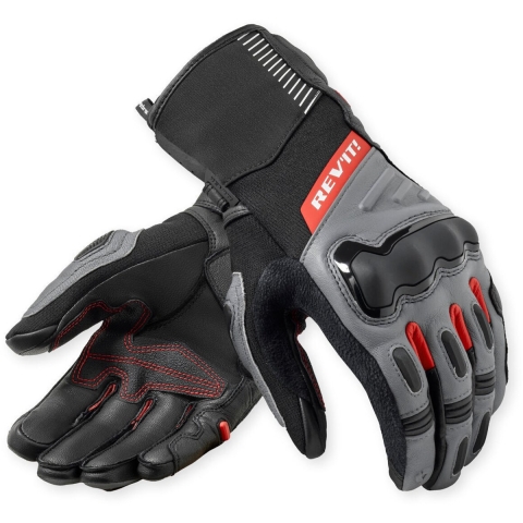 REV'IT! Sand 5 H2O gloves, Mid-season motorcycle, Black Grey