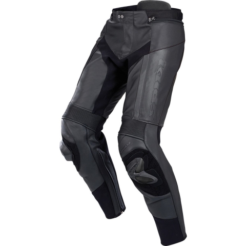 SPIDI RR Pro 2, Men's leather motorcycle pants, Black
