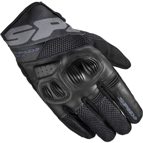 SPIDI Flash-R EVO, Motorcycle summer gloves, Black