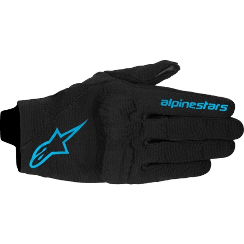 ALPINESTARS Reef Women's V2 Gloves, Motorcycle summer, Black-Hawaiian Ocean