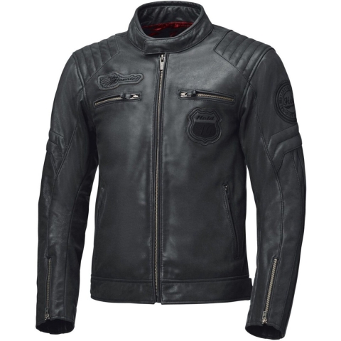 HELD Baker 2, Men's leather motorcycle jacket, Black