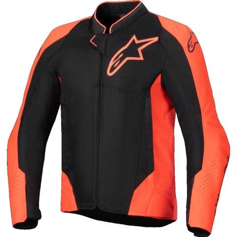 ALPINESTARS Viper Air V4 Jacket, Men's summer motorcycle, Red Fluo-Black