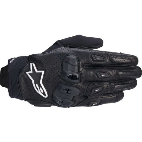ALPINESTARS SP X 7 Gloves, Motorcycle summer, Black-White