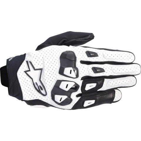 ALPINESTARS SP X 7 Gloves, Motorcycle summer, White-Black