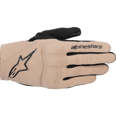 ALPINESTARS Reef V2 Gloves, Motorcycle summer, Sand-Black