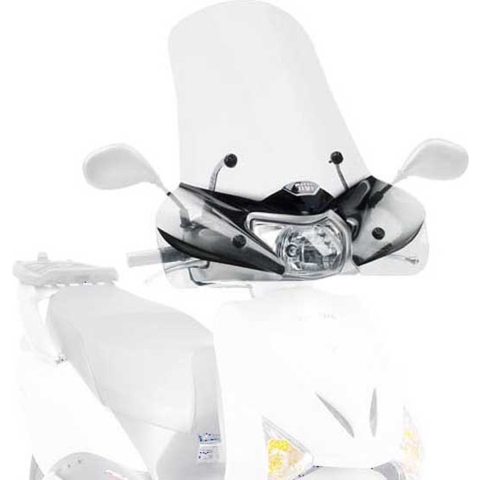 GIVI Windshield, for motorcycles and scooters, 314A w/o mounting kit