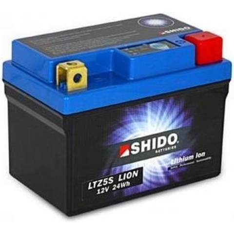 SHIDO Lithium-Ion battery, Batteries for motorcycle & scooter, LTZ5S