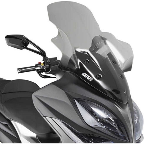 GIVI Windshield, for motorcycles and scooters, D6104ST Tall transparent