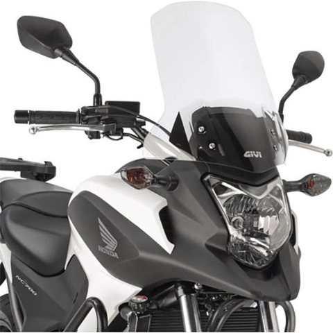 GIVI Windshield, for motorcycles and scooters, D1111ST Tall transparent