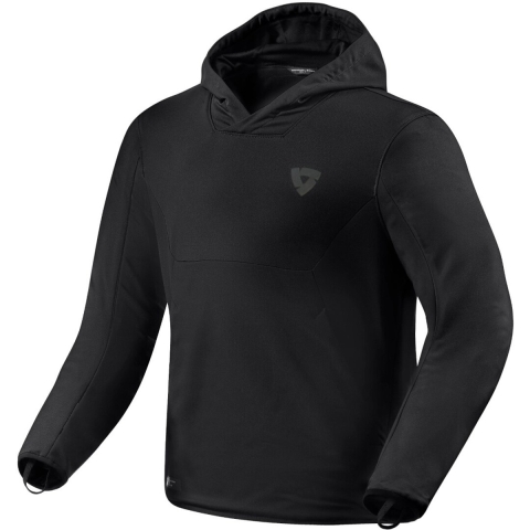 REV'IT! Andon, Men's motorcycle hoodie, Black